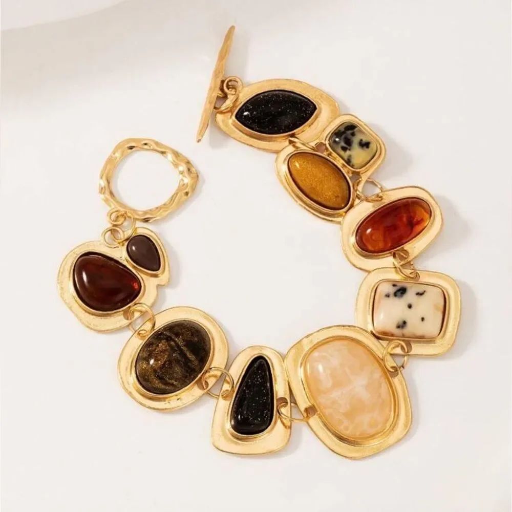 Elegant Multicolor Stone Bracelet A1560
